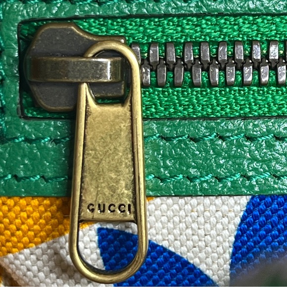 GUCCI x Adidas Green Logo Duffle Bag 727558 Collaboration Collector Strap Zip - Picture 13 of 16